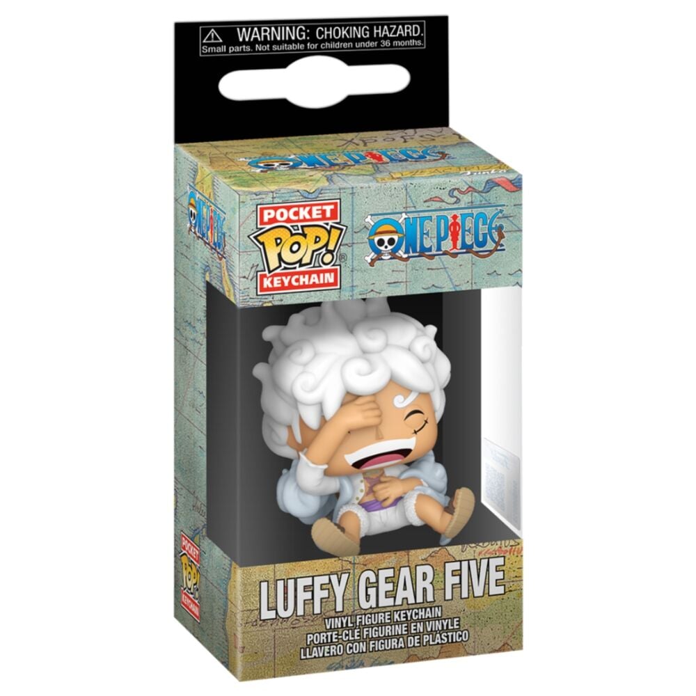 Llavero Funko Pop! Luffy Gear Five | One Piece | Keychain Vinilo Coleccionista