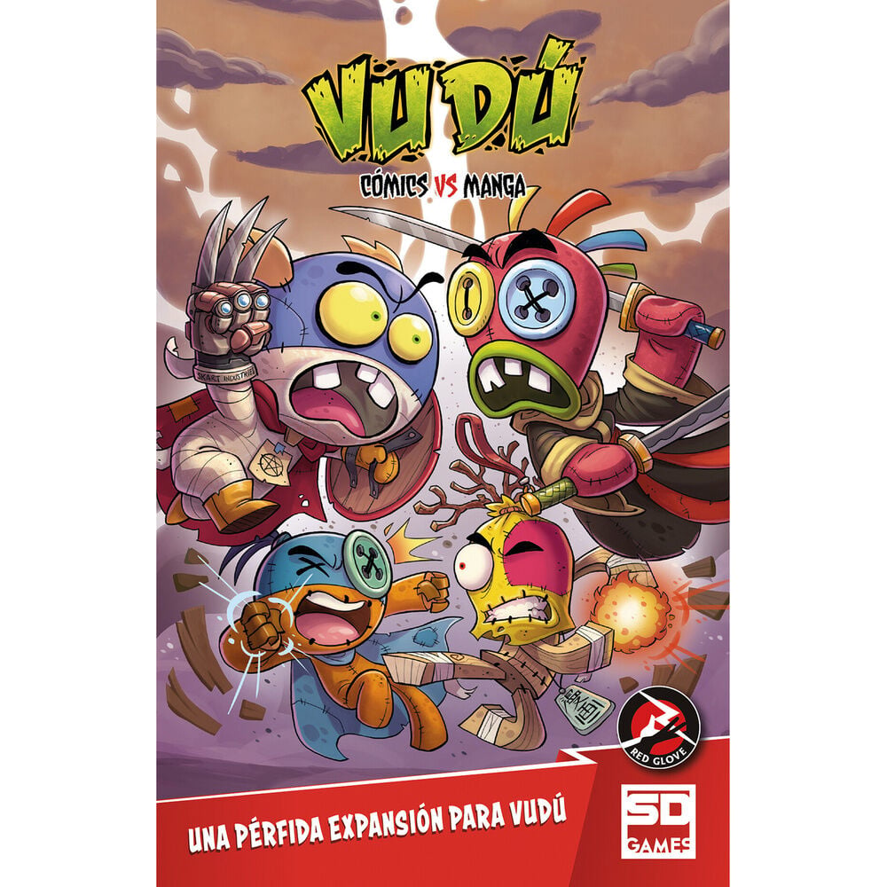 Vudú Comics vs Manga | Expansión | Juego de Mesa de Maldiciones | SD Games