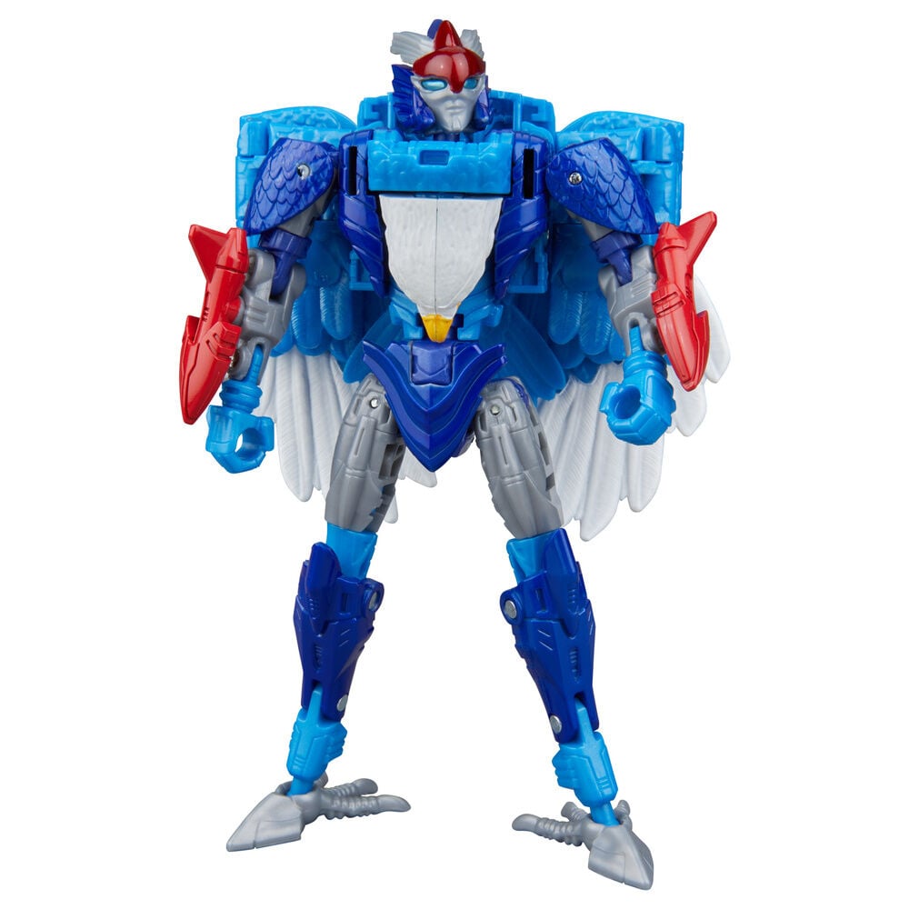 Figura Hasbro Transformers Star Eagle | Robot a Águila en 22 Pasos | +8 Años Coleccionista