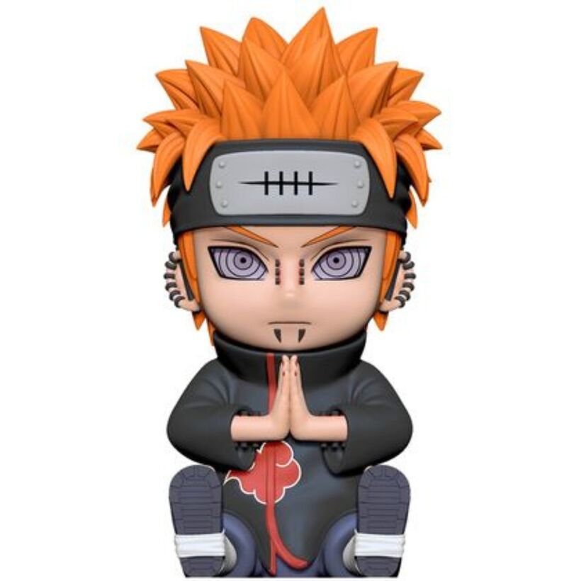 Hucha Pain (Nagato) 15cm | Naruto Shippuden | Figura Decorativa con Ranura | Licencia Oficial | Plastoy