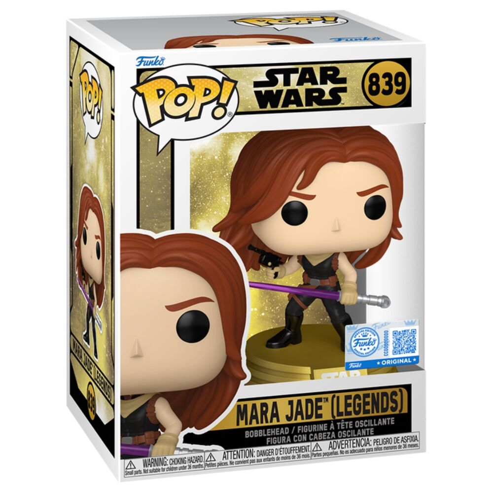Funko Pop! Mara Jade SW Legends | Star Wars | Figura Vinilo Coleccionista