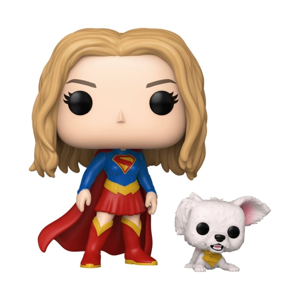 Funko Pop! & Buddy Supergirl | DC Supergirl | Figura Vinilo Coleccionista