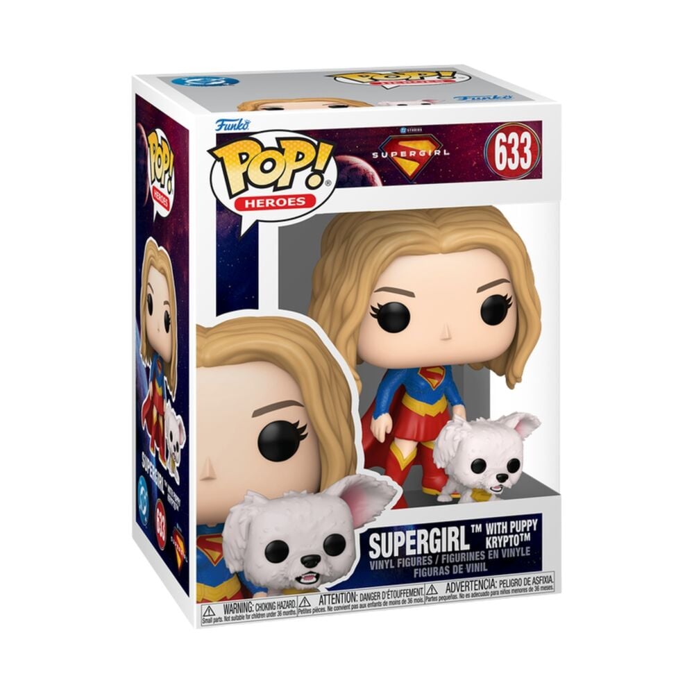 Funko Pop! & Buddy Supergirl | DC Supergirl | Figura Vinilo Coleccionista