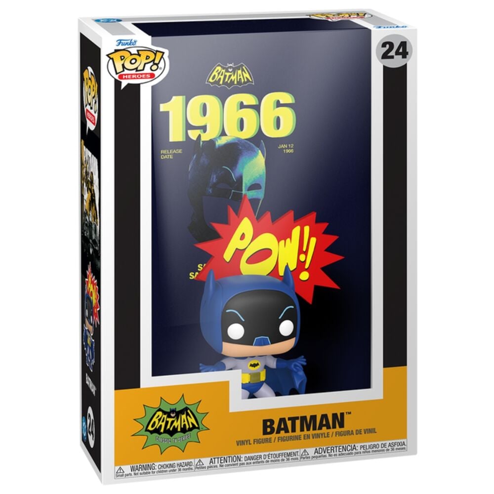Funko Pop! VHS Covers Batman 66 | Batman | Figura Vinilo Coleccionista