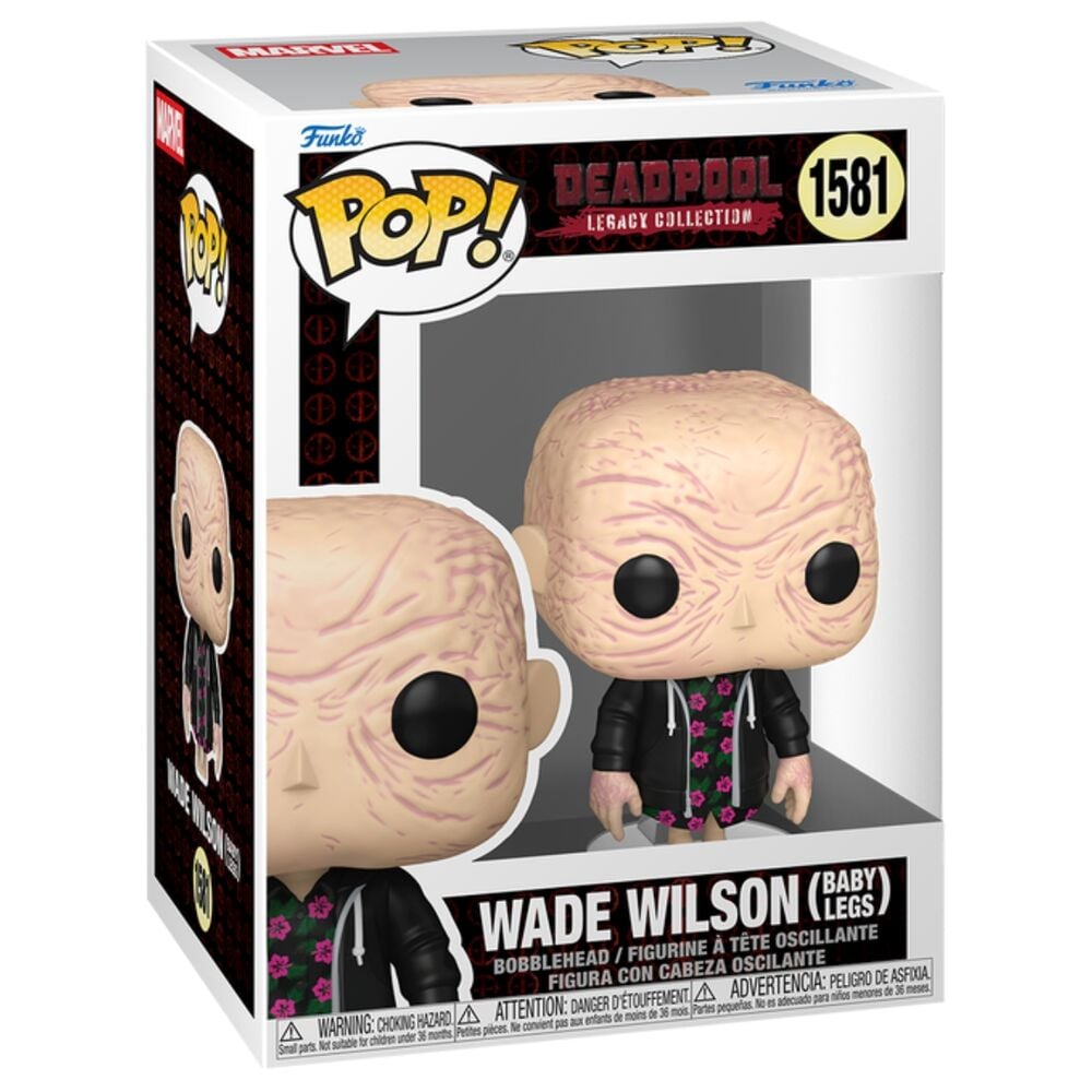 Funko Pop! Wade Wilson | Marvel Deadpool | Figura Vinilo Coleccionista