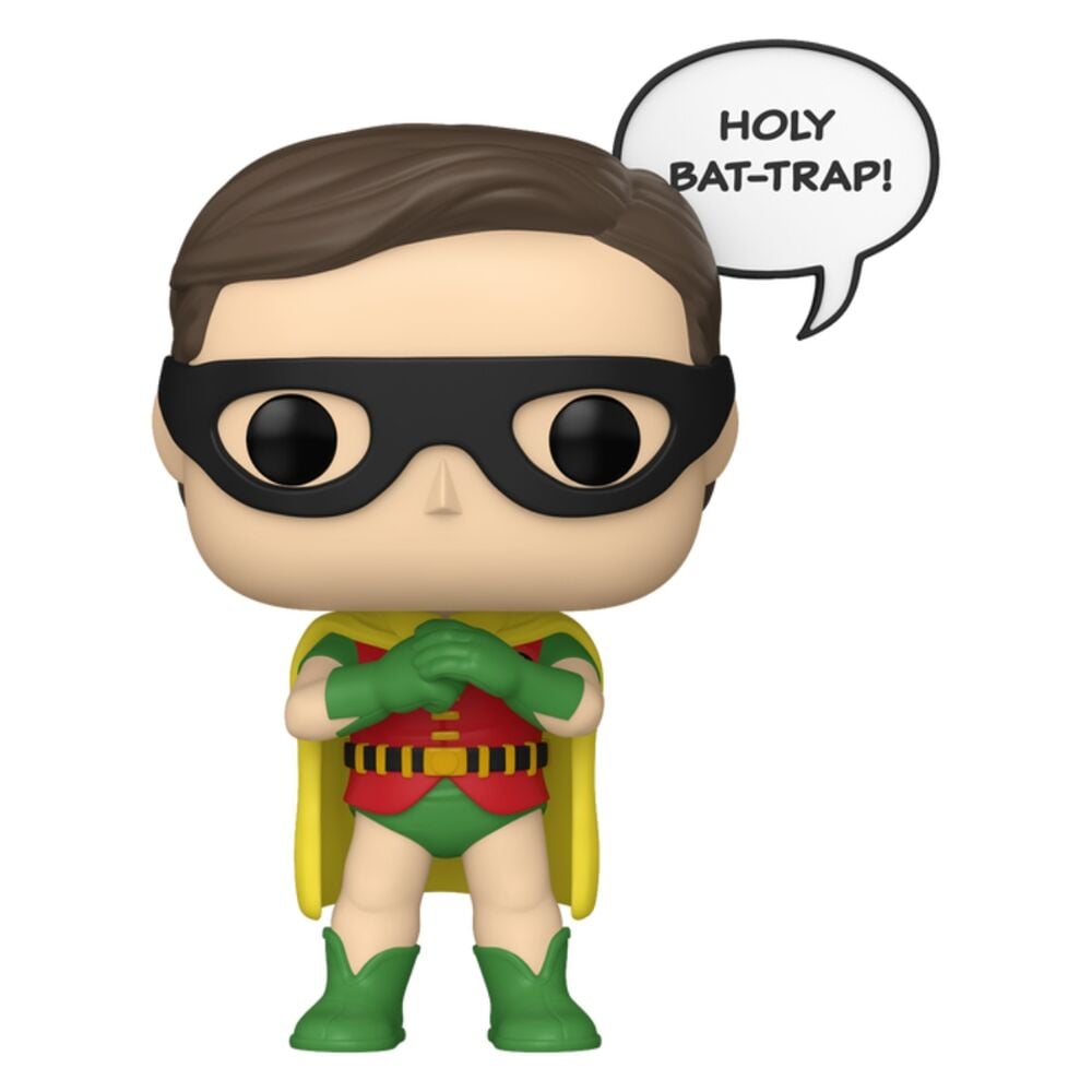 Funko Pop! Sayings Robin | Batman 66 | Figura Vinilo Coleccionista