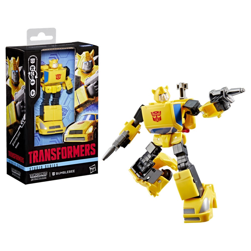 Figura Articulada Bumblebee Clase Deluxe Transformers Studio Series | 10.5cm Coleccionista