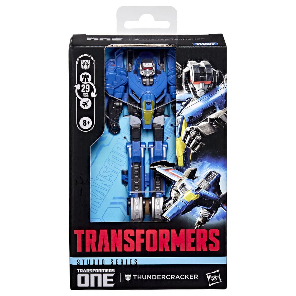 Figura Hasbro Transformers Studio Series Thundercracker | Robot a Jet | Deluxe Class Coleccionista