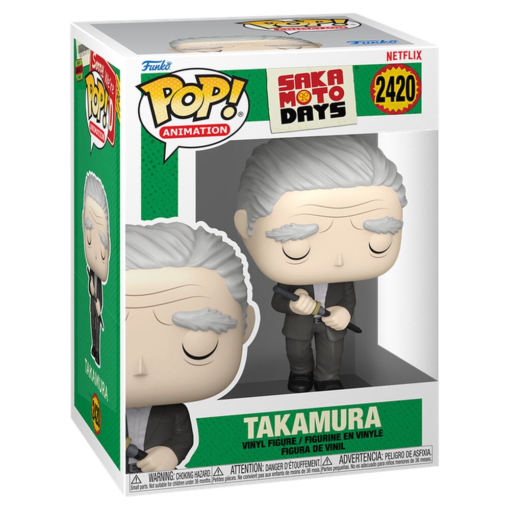 Funko Pop! Takamura | Sakamoto Days | Figura Vinilo Coleccionista