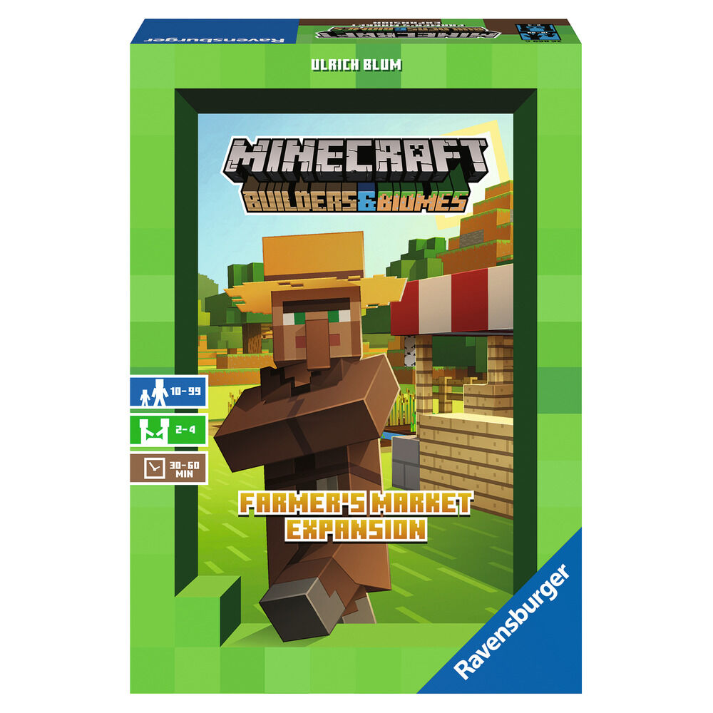 Juego mesa ravensburger minecraft farmer's market