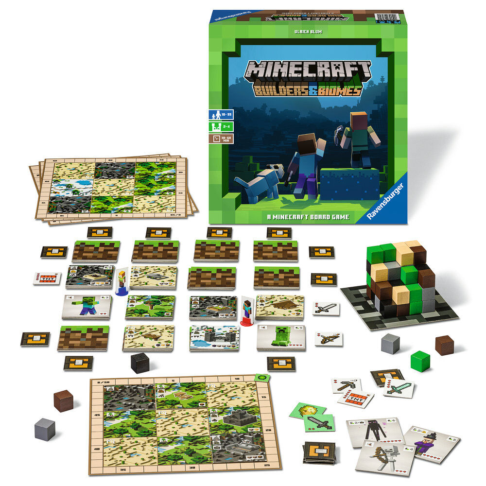 Juego mesa ravensburger minecraft builders &