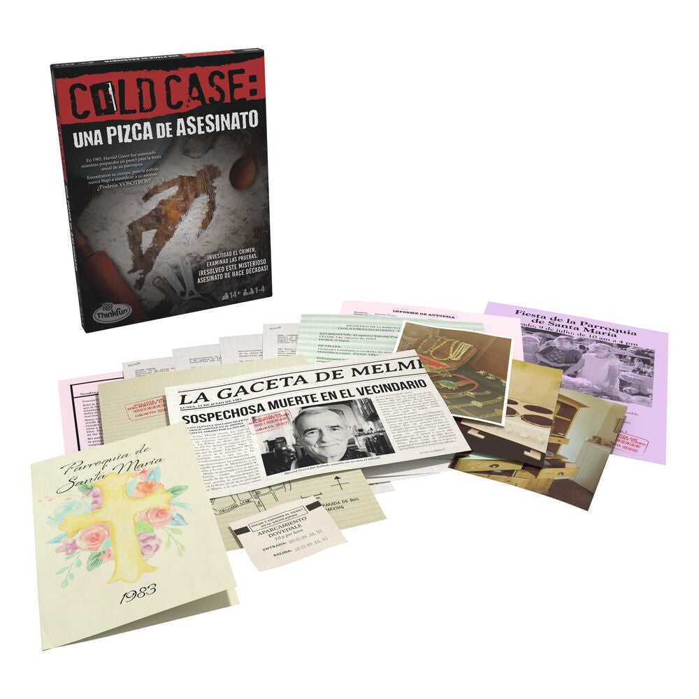 Juego mesa cold case 1 una
