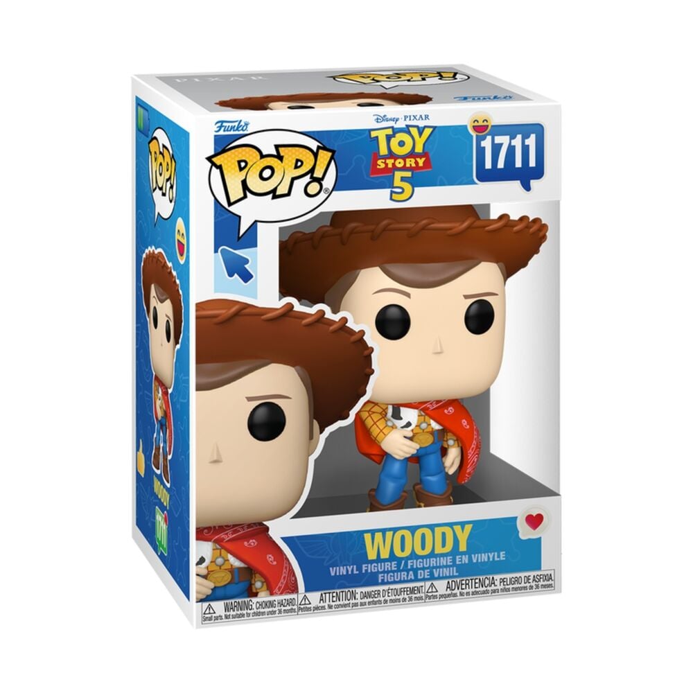 Funko Pop! Woody | Disney Pixar Toy Story | Figura Vinilo Coleccionista