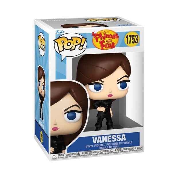 Funko Pop! Vanessa | Disney Phineas & Ferb | Figura Vinilo Coleccionista
