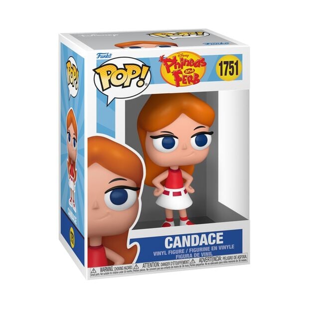 Funko Pop! Candace | Disney Phineas & Ferb | Figura Vinilo Coleccionista