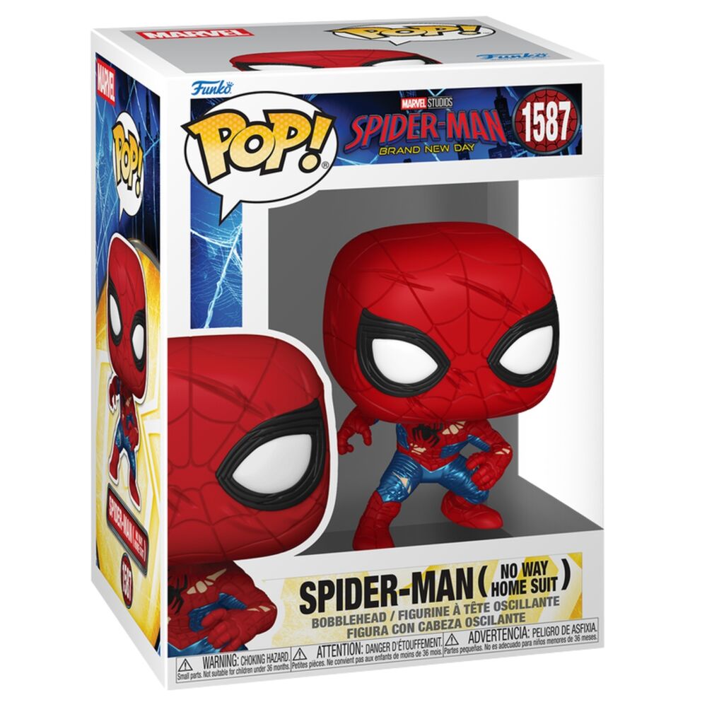 Funko Pop! Spider-Man Brand New Day Variante | Marvel | Figura Vinilo Coleccionista