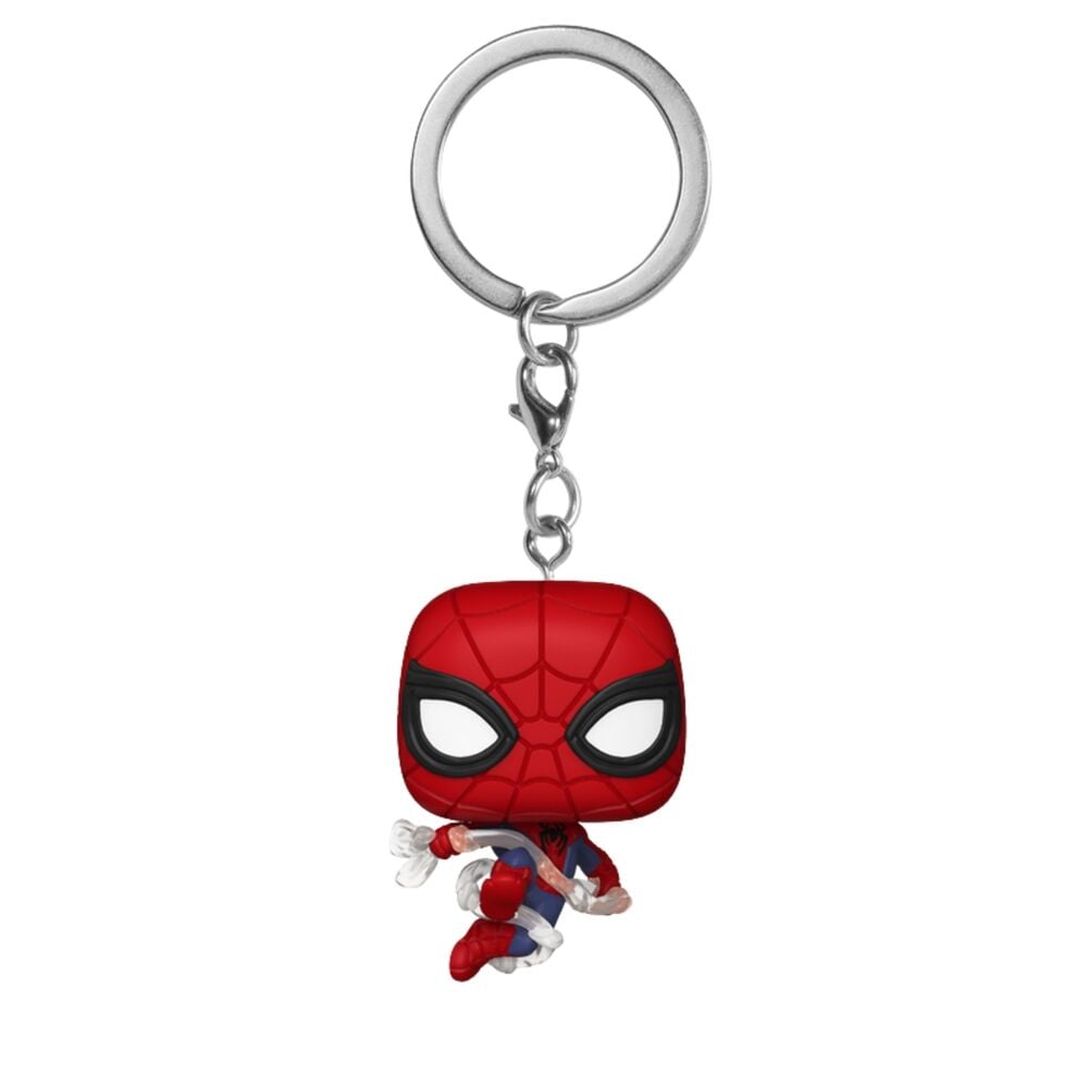 Funko Pop! Keychain Spider-Man Brand New Day Metallic | Marvel | Llavero Vinilo