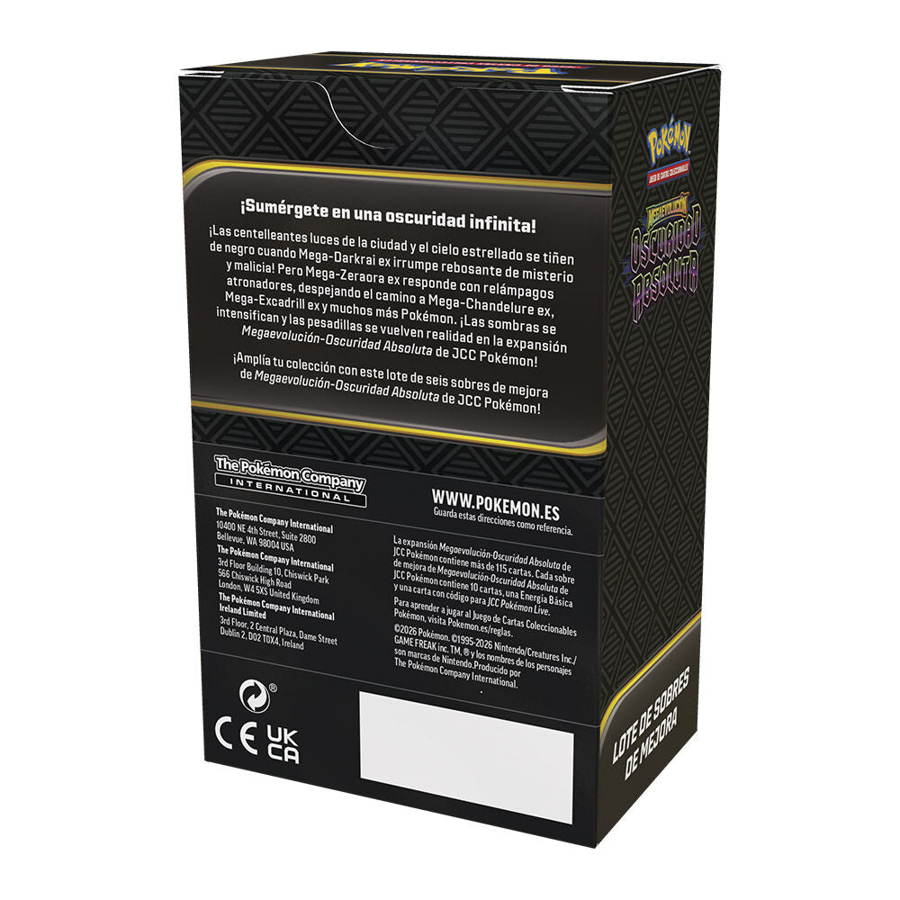Pokémon TCG | Oscuridad Absoluta | Booster Bundle | Lote de 6 Sobres | Español