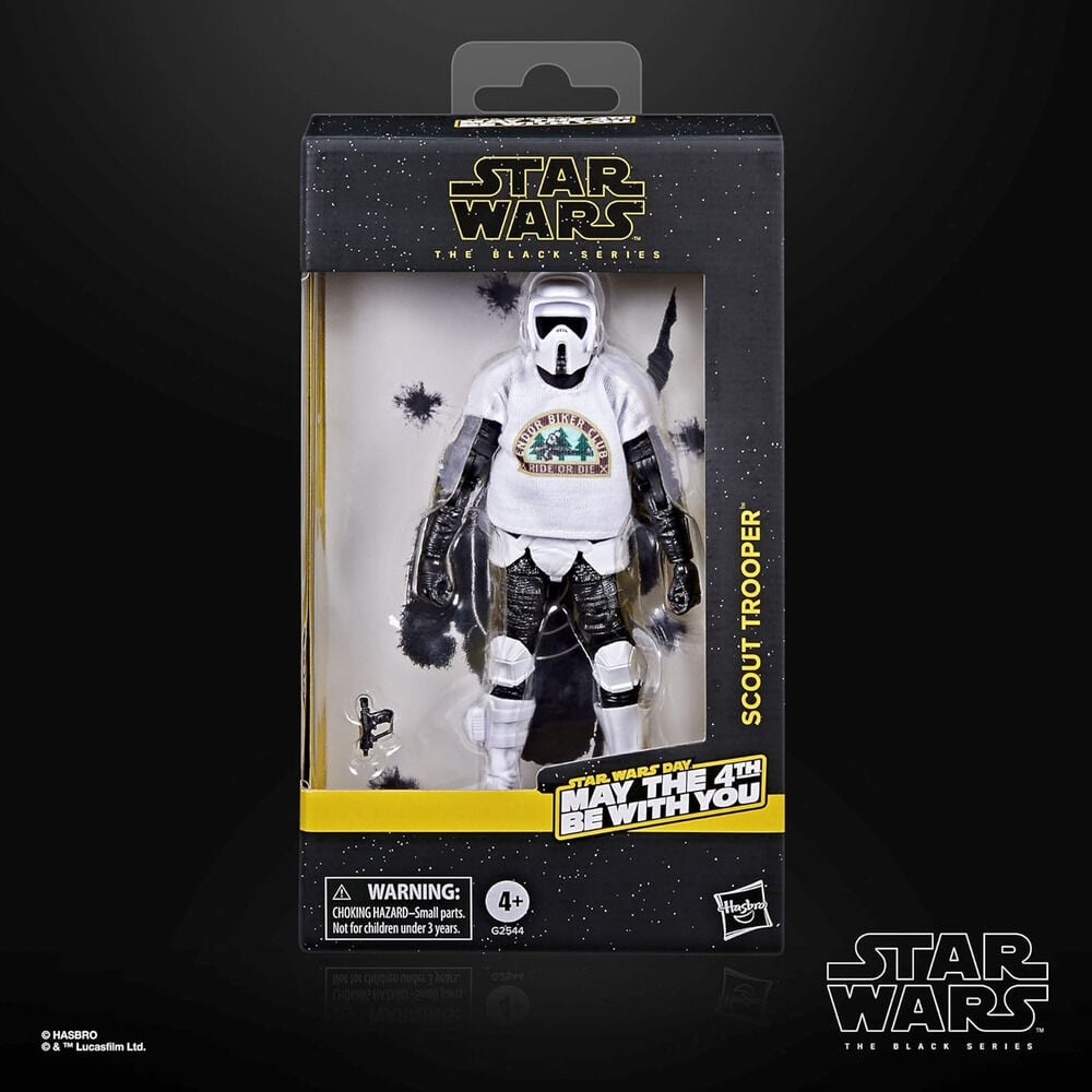 Figura Hasbro Star Wars Black Series Scout Trooper | May The 4th Be With You | Coleccionista