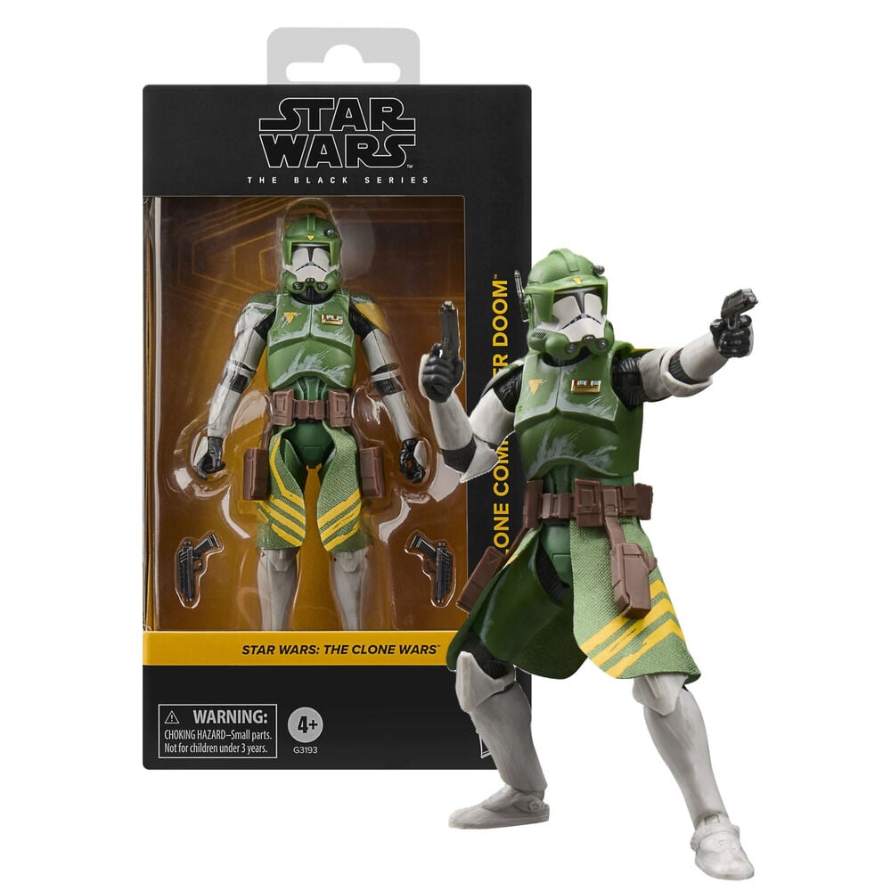 Figura Hasbro Star Wars Black Series Clone Commander Doom | May The 4th Be With You | Coleccionista