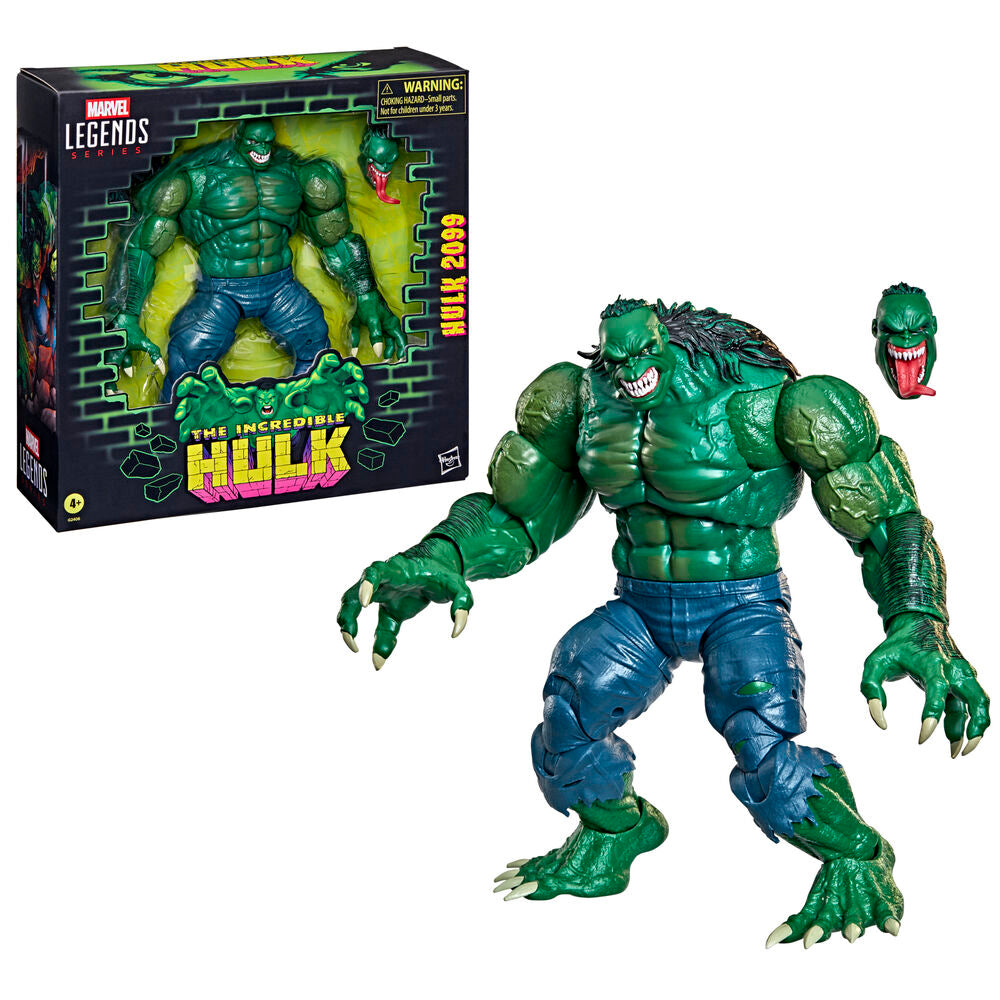 Figura Hasbro Marvel Legends Hulk 2099 | El Increíble Hulk | 15cm Coleccionista Marvel