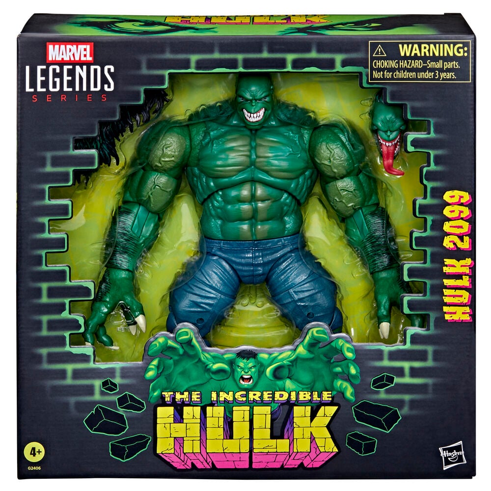 Figura Hasbro Marvel Legends Hulk 2099 | El Increíble Hulk | 15cm Coleccionista Marvel