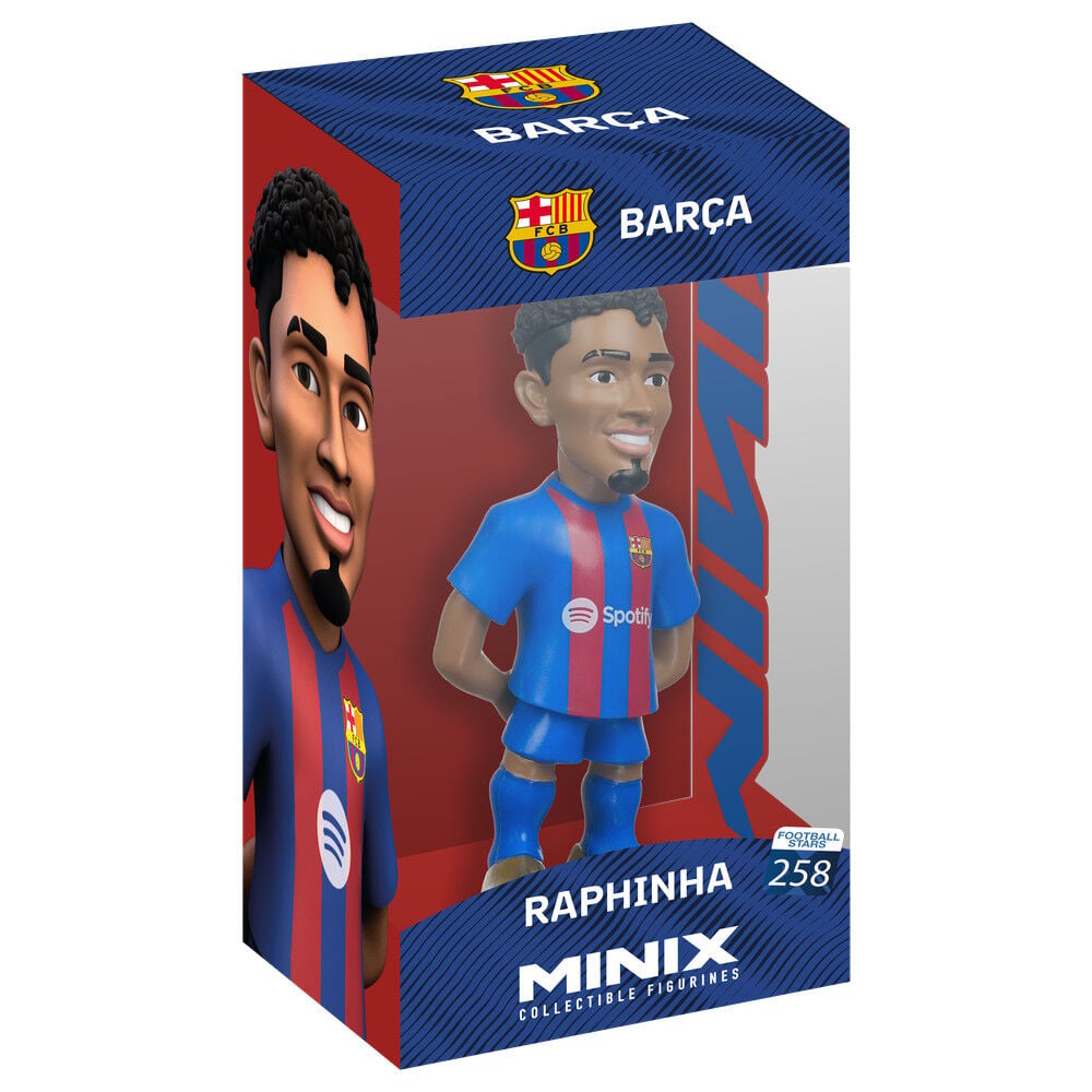 Figura Minix Raphinha FC Barcelona | Coleccionista Fútbol | 12cm