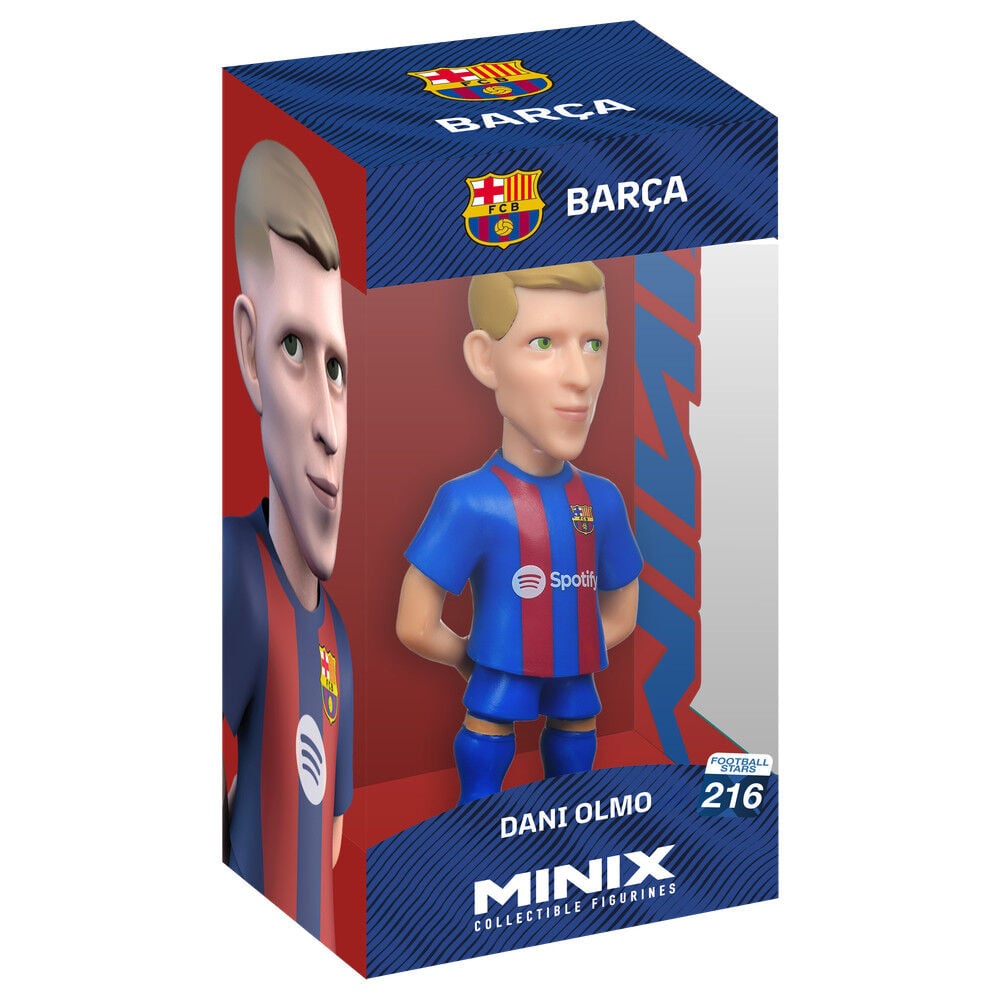 Figura Minix Dani Olmo FC Barcelona | Coleccionista Fútbol | 12cm