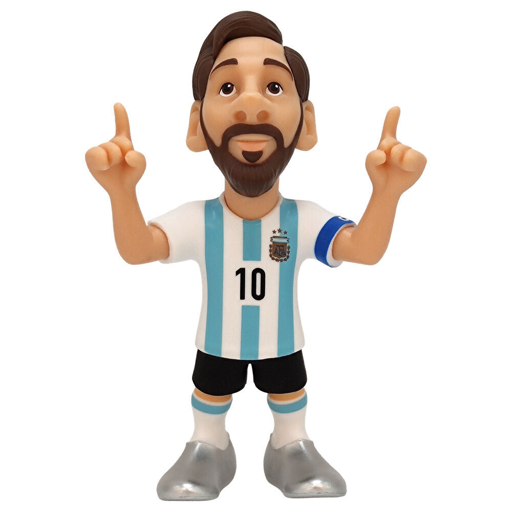 Figura Minix Messi Argentina | Figura Coleccionista Fútbol | 12cm