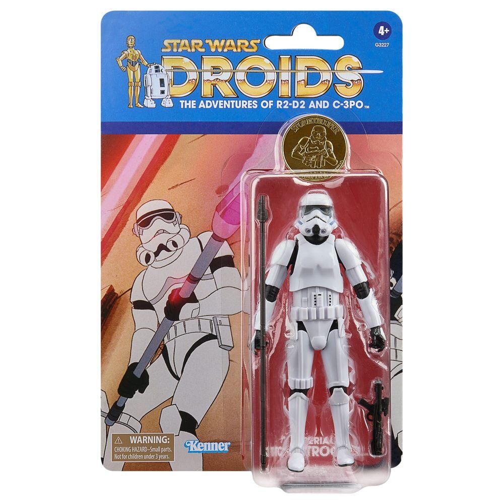 Figura Hasbro Star Wars Droids Soldado Imperial | The Adventures of R2-D2 and C-3PO | Vintage