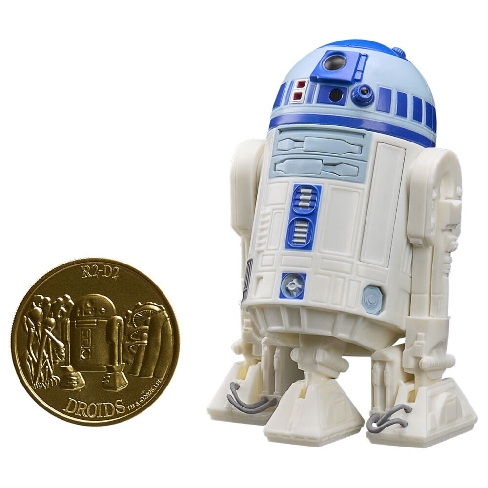Figura Hasbro Star Wars Droids R2-D2 | The Adventures of R2-D2 and C-3PO | Vintage Blister