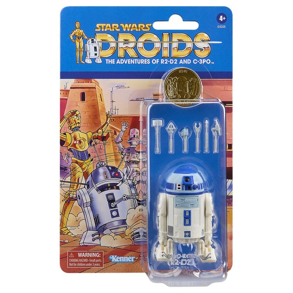 Figura Hasbro Star Wars Droids R2-D2 | The Adventures of R2-D2 and C-3PO | Vintage Blister