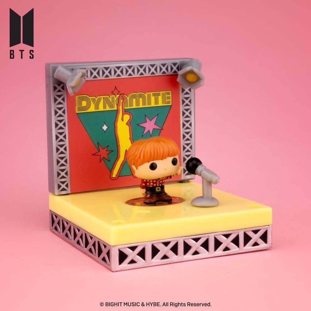 Funko Pop! Bitty Stages BTS Jin | Dynamite | Figura Vinilo Coleccionista