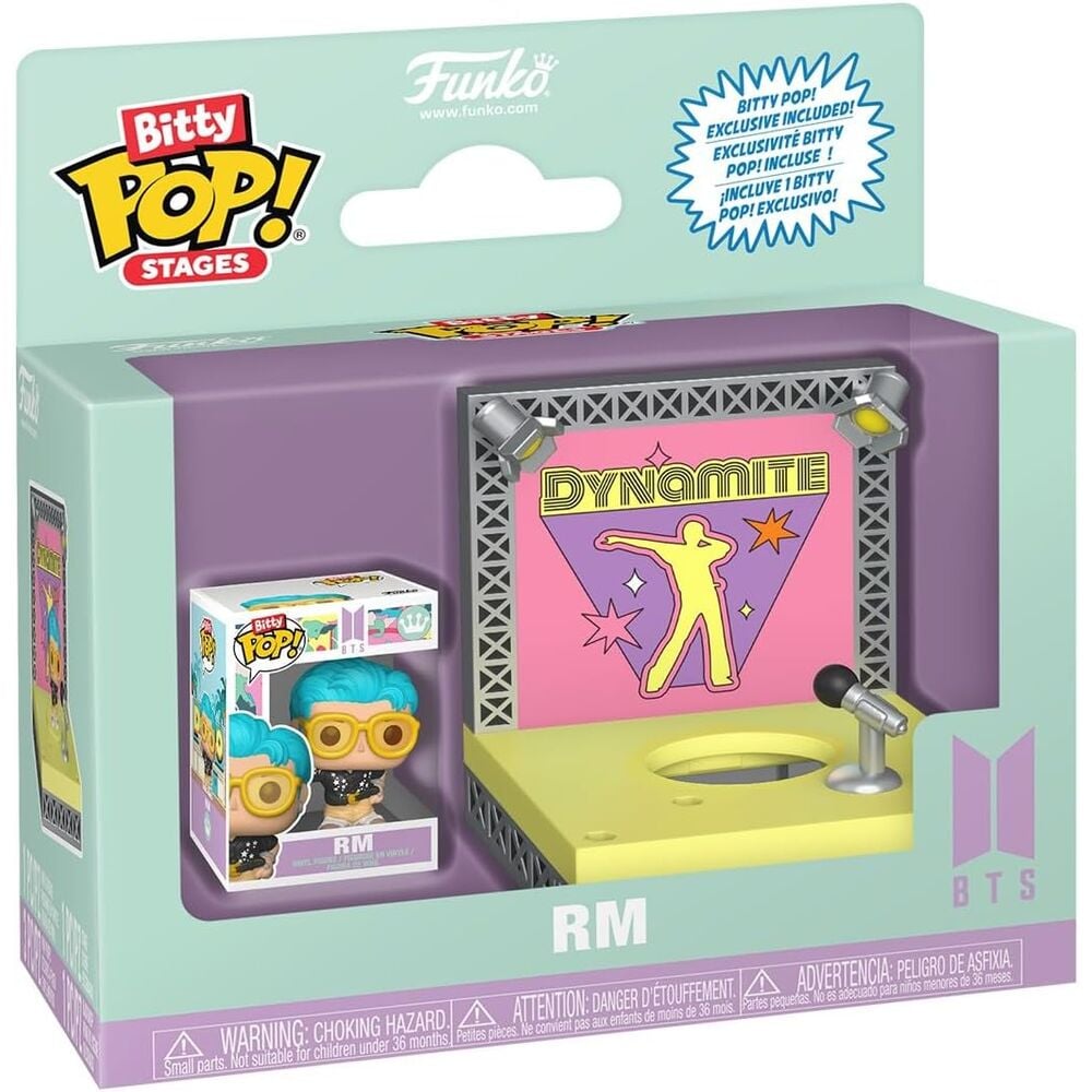 Funko Pop! Bitty Stages BTS RM | Dynamite | Figura Vinilo Coleccionista