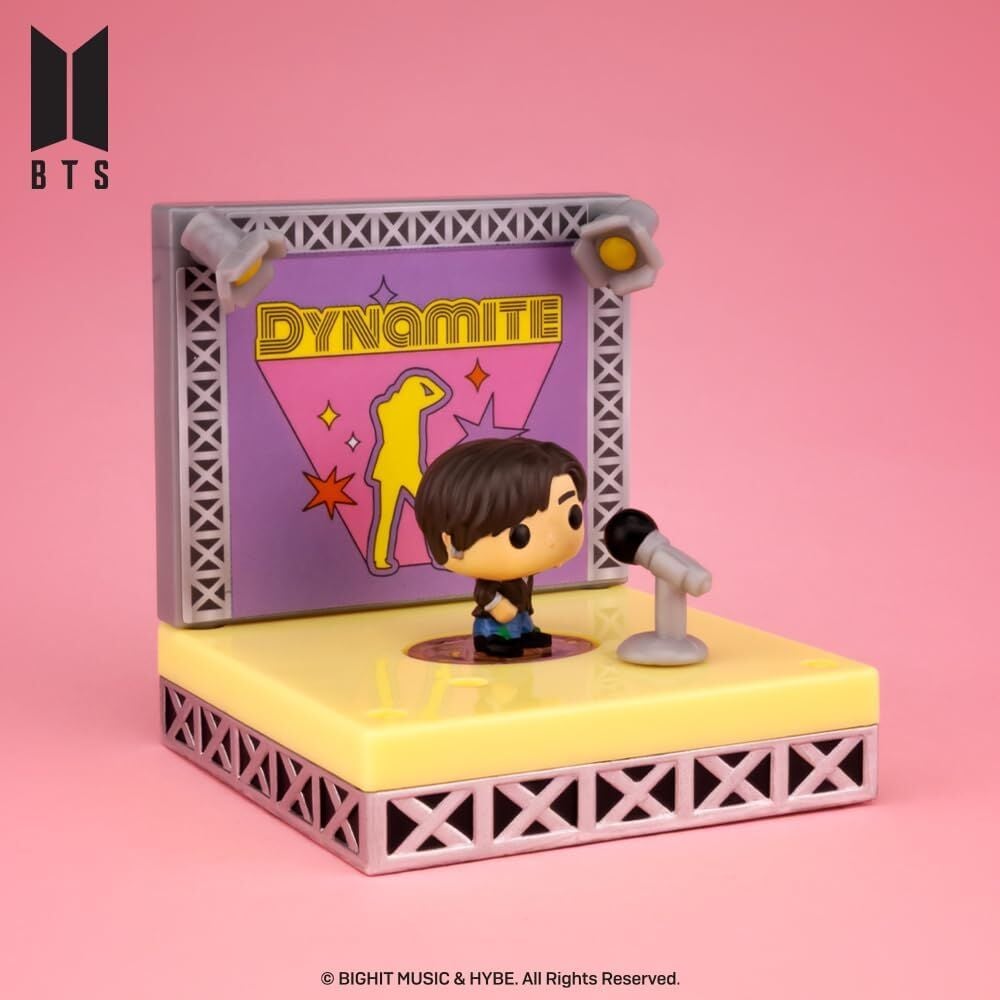 Funko Pop! Bitty Stages BTS Suga | Dynamite | Figura Vinilo Coleccionista