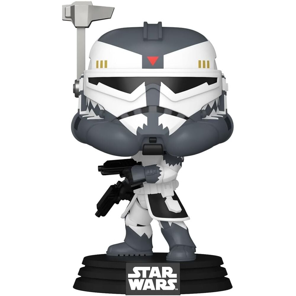 Funko Pop! Commander Wolffe | Star Wars The Clone Wars | Figura Vinilo Coleccionista