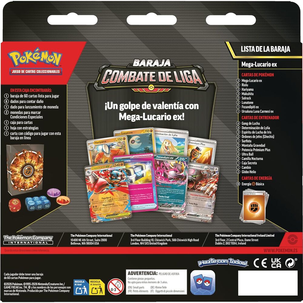 Pokemon tcg mayo 2026 mazo batalla