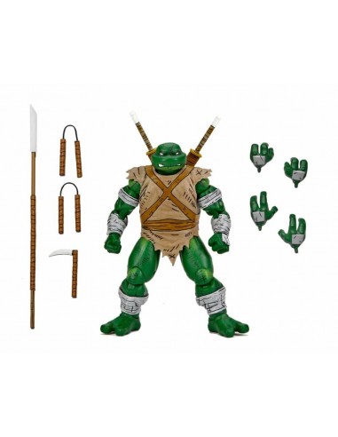 Figura NECA | Michelangelo The Wanderer | TMNT Mirage Comics Scale Action | 18 cm | Coleccionista