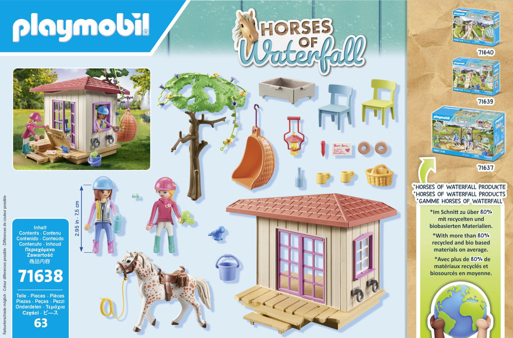Playmobil Horses of Waterfall | Caseta Club de Equitación | Isabella y Amelia | Playmobil