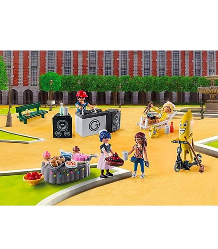 Playmobil Miraculous | Calendario de Adviento Picnic en París | 24 Sorpresas | +4 Años | Playmobil