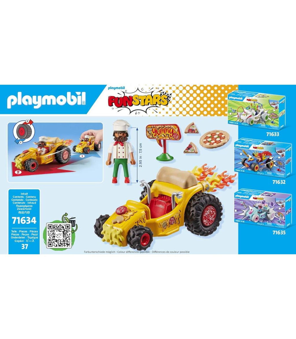 Playmobil Racing | Kart Pizza | Vehículo de Reparto | Playmobil