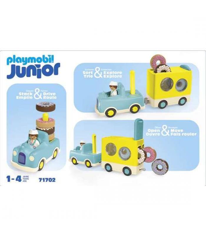 Playmobil Junior | Camión Donut | Vehículo de Reparto | Playmobil