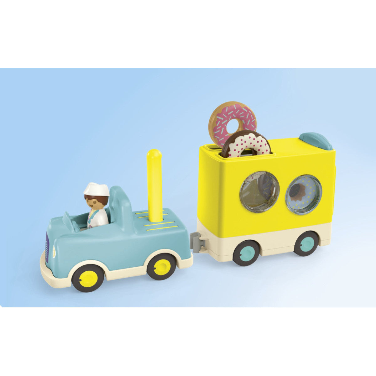 Playmobil Junior | Camión Donut | Vehículo de Reparto | Playmobil