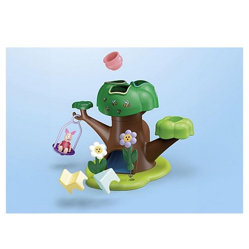 Playmobil Junior Disney | Casa del Árbol de Winnie the Pooh y Piglet | Juego Creativo | Playmobil