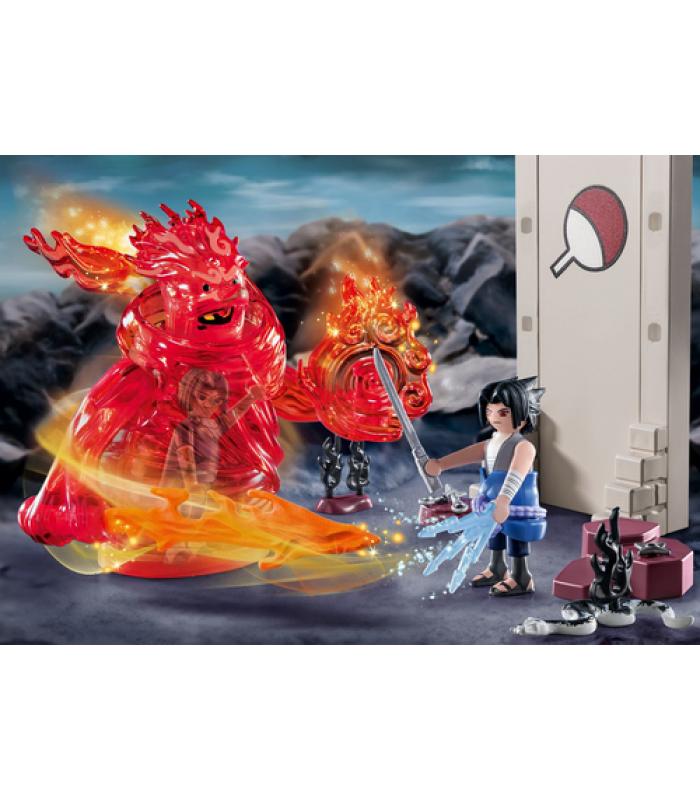 Playmobil Naruto Shippuden | Sasuke vs. Itachi (40666) | 37 Piezas | +5 Años