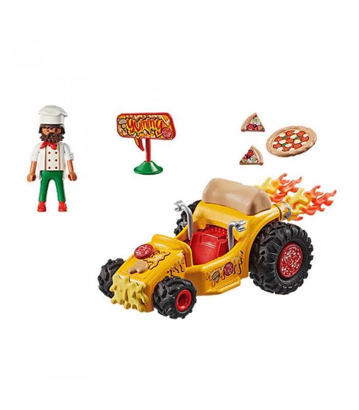 Playmobil Racing | Kart Pizza | Vehículo de Reparto | Playmobil