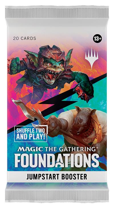 Magic: The Gathering | Jumpstart Booster Display 24 Sobres | Foundations | Inglés | Wizards of the Coast