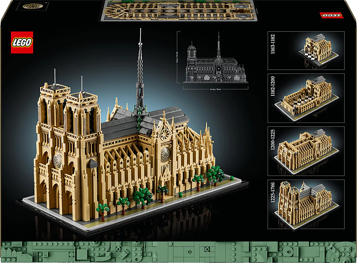 LEGO Architecture | Notre Dame de París (21061) | 4383 Piezas | +18 Años
