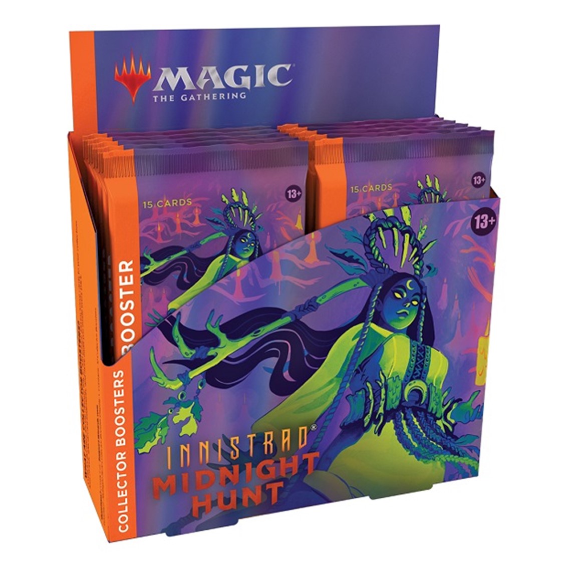 Magic: The Gathering | Innistrad: Midnight Hunt | Collector Booster | 12 Sobres | Inglés