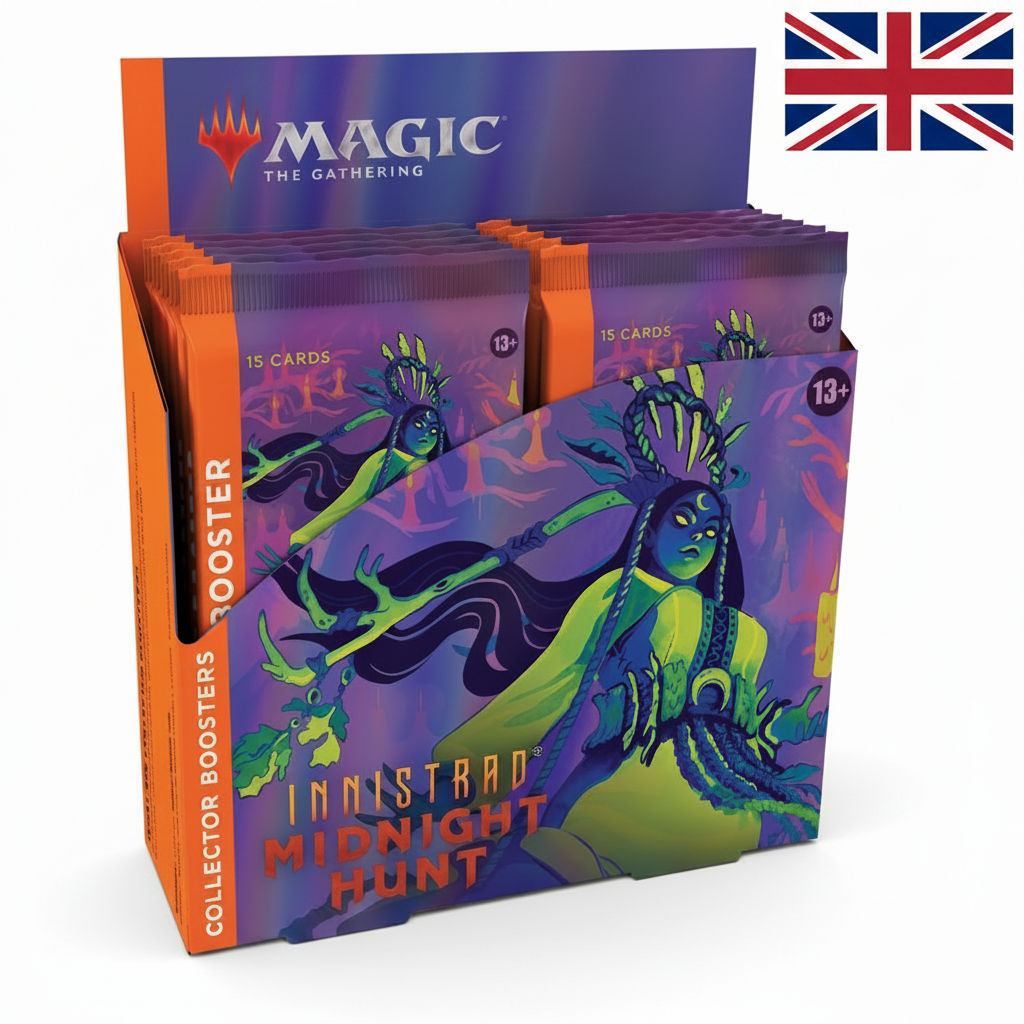 Magic: The Gathering | Innistrad: Midnight Hunt | Collector Booster | 12 Sobres | Inglés